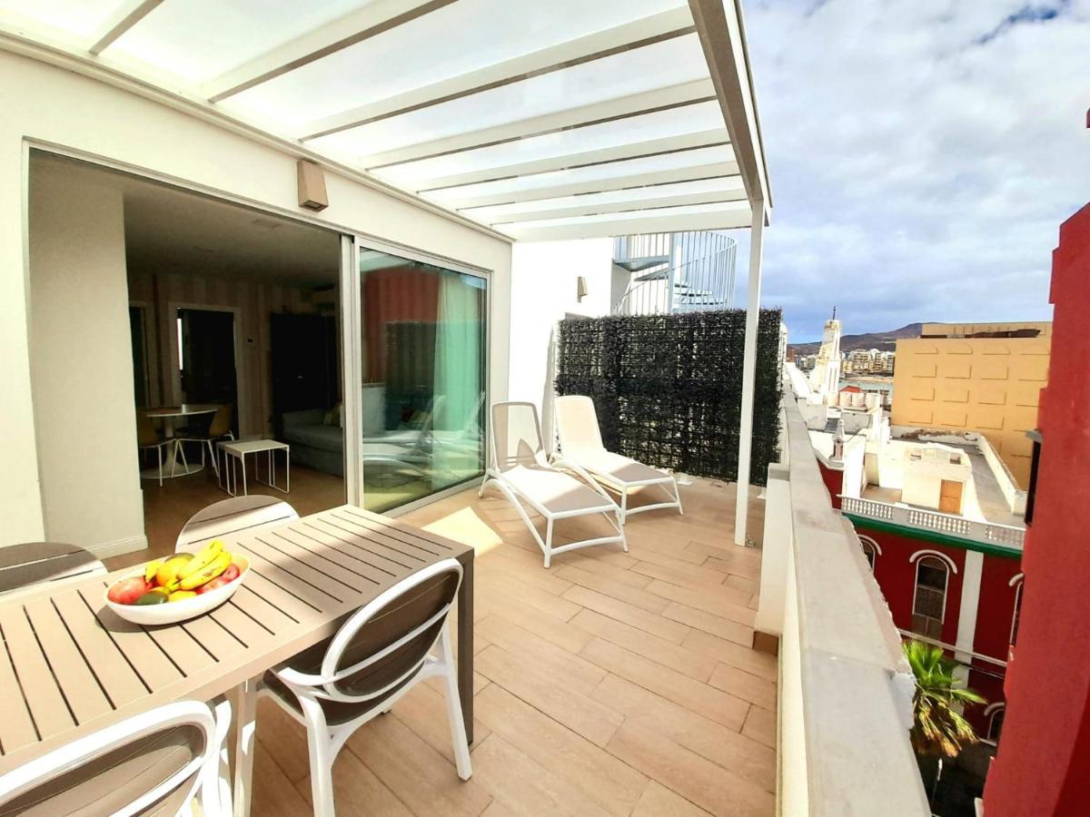 Malibu Canteras Atico 22 Con Terraza - Penthouse With Terrace (Adults Only) Las Palmas de Gran Canaria Extérieur photo
